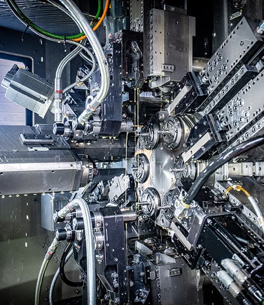 CNC turning machinery at Unicut Precision